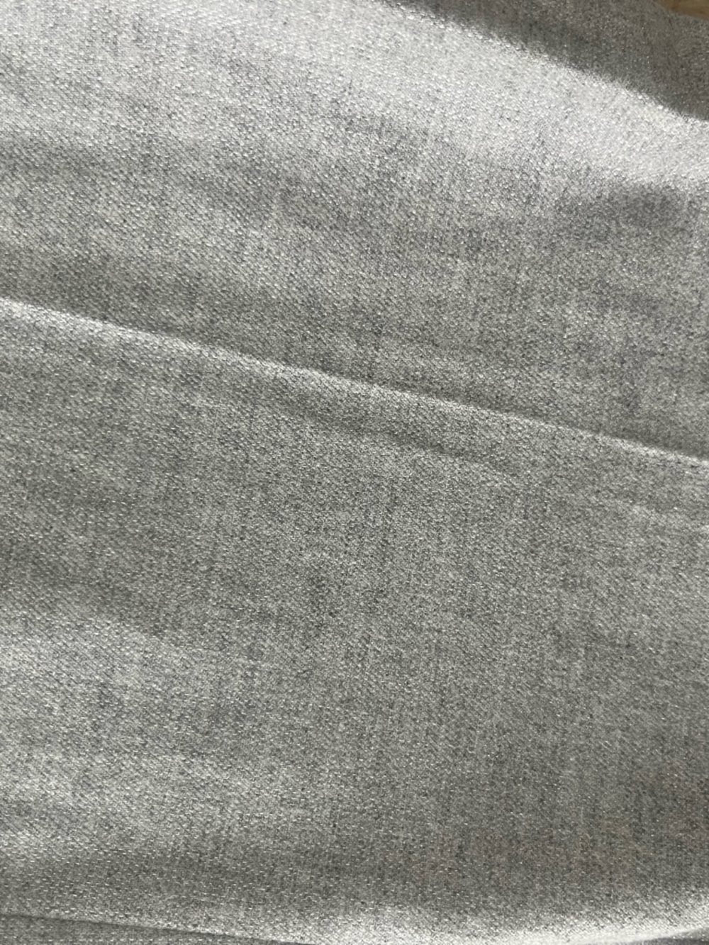 Veronica Beard Silver Gray High-Waist Wide-Leg Trousers - Picture 5 of 5